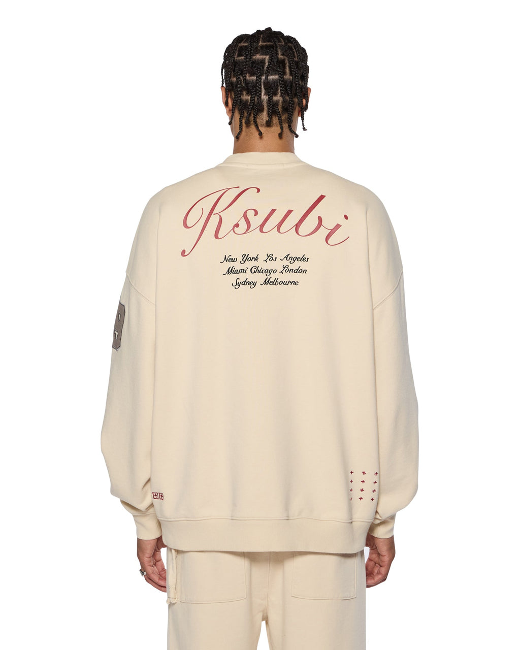 PLAYOFF EKCESS CREW NECK DUSTY DESERT