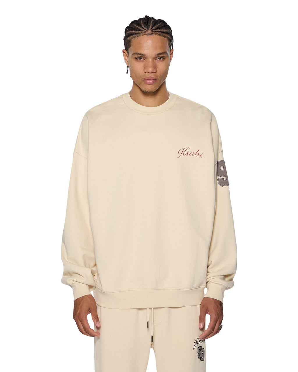 PLAYOFF EKCESS CREW NECK DUSTY DESERT