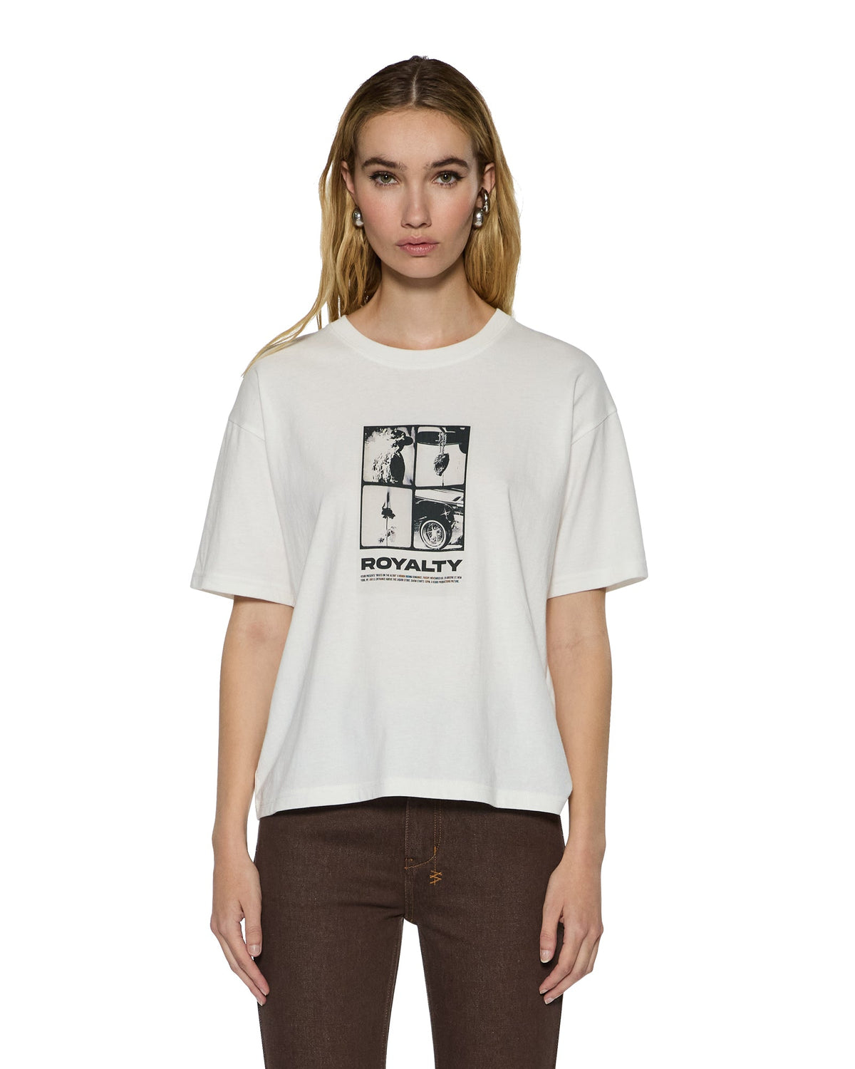 ROYALTY EVERYDAY SS TEE VINTAGE WHITE