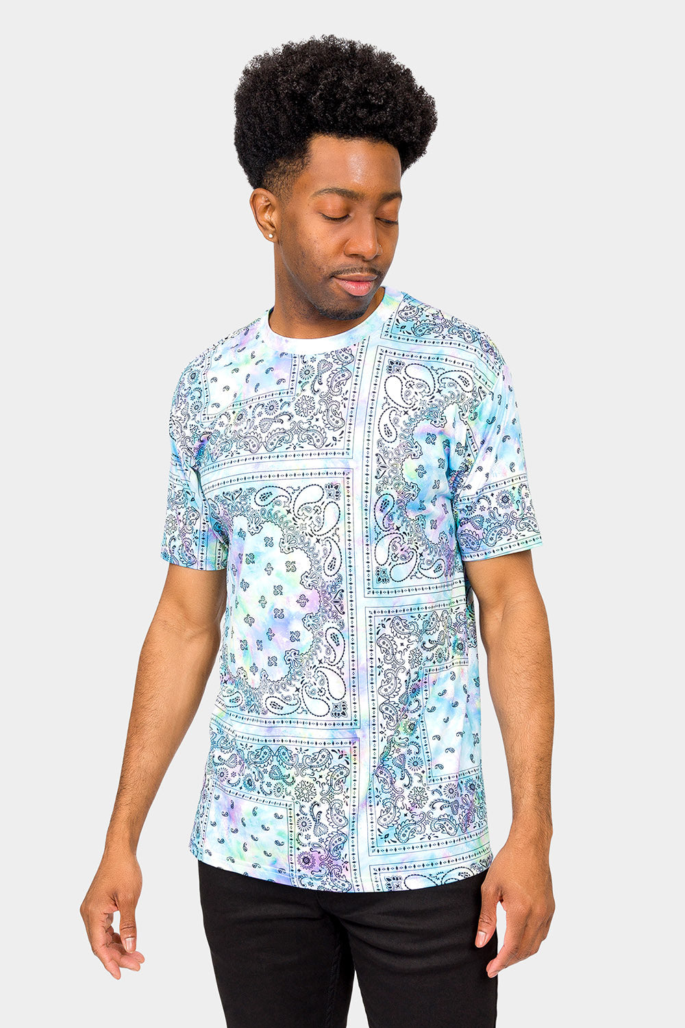 Bandana Paisley Tie Dye T-Shirt