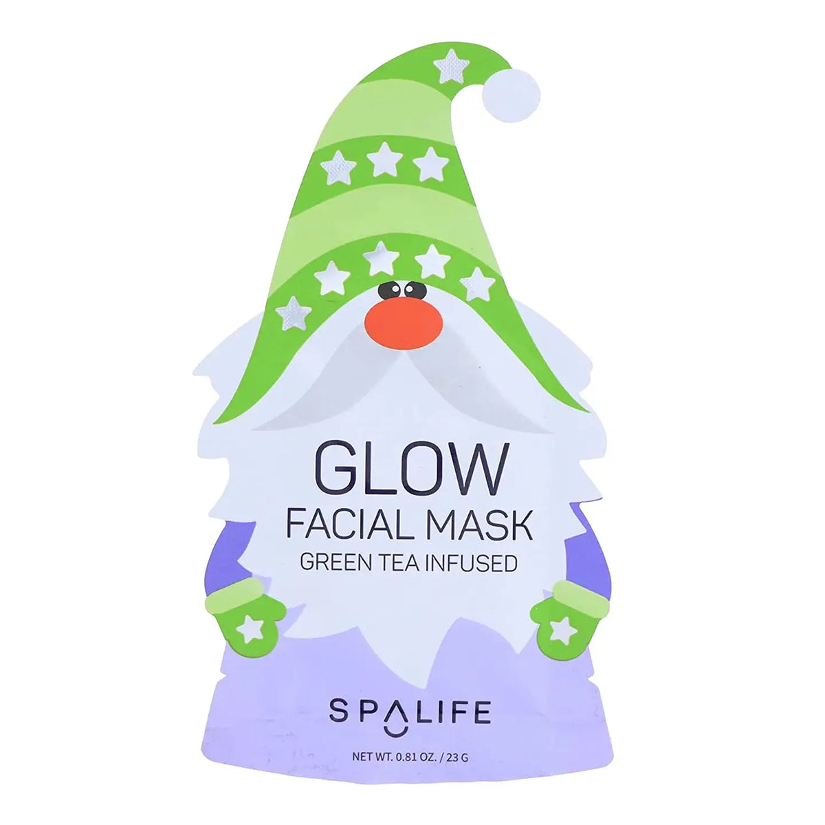 Christmas Holiday Gnomes Facial Mask