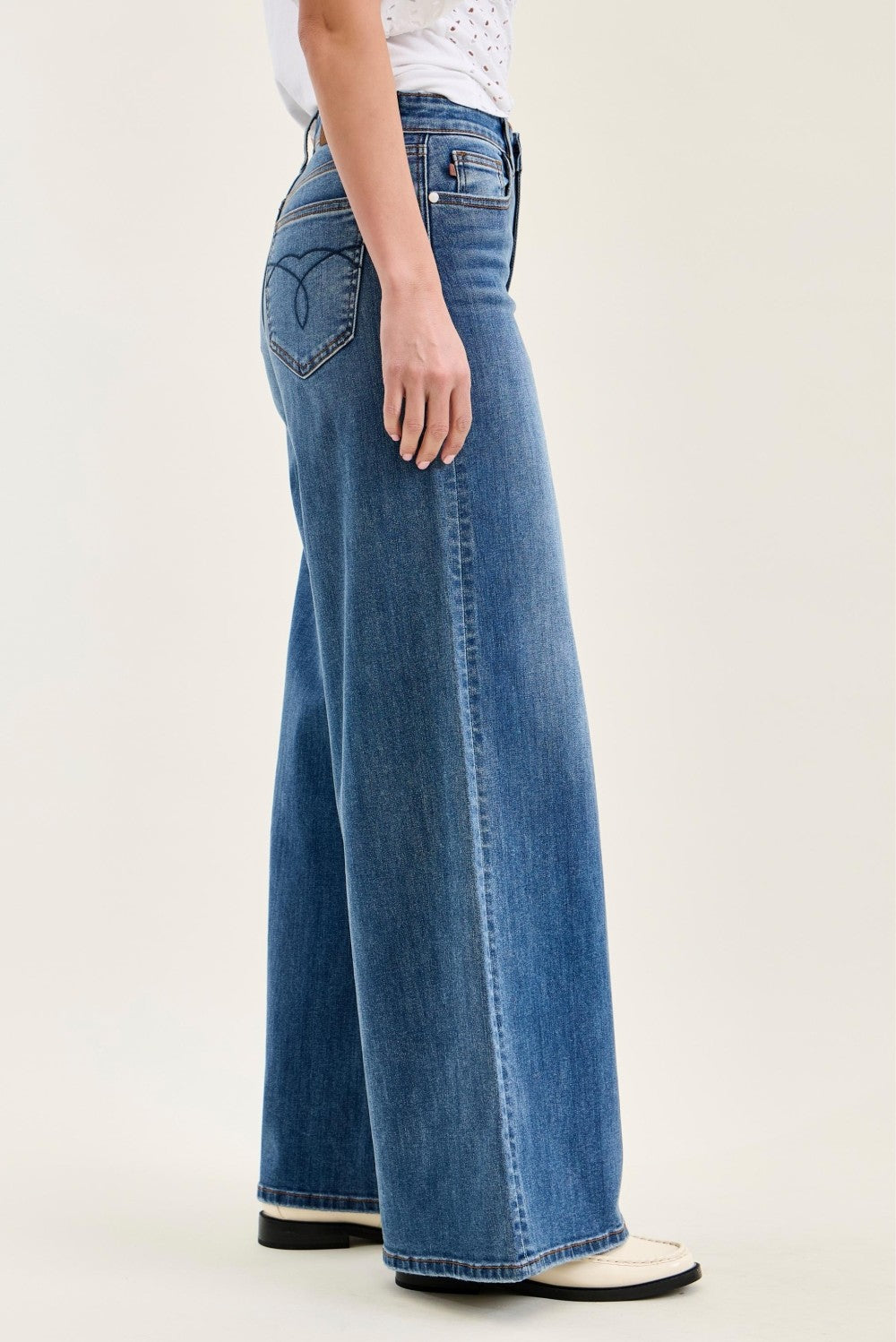Judy Blue High Waist Palazzo Pant