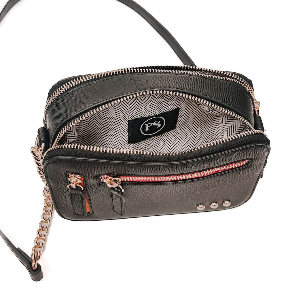 Clarity Crossbody Bag - Black