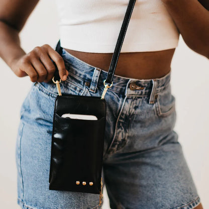 Double Duty Phone Bag - Black