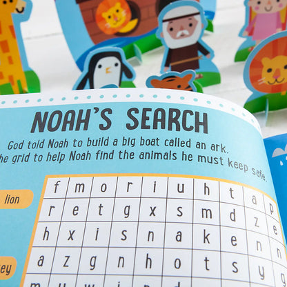 My Bible Stories Activity Book - Blue