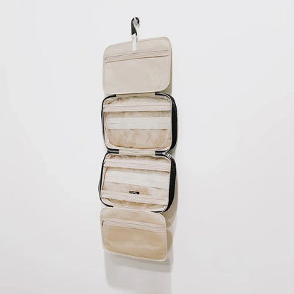 Flora Travel Toiletry Bag - Black