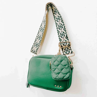 Gigi Clip On Pouch - Emerald