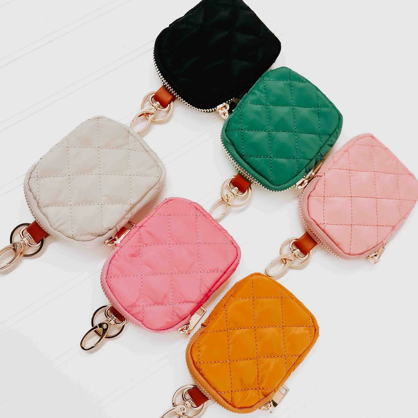 Gigi Clip On Pouch - Pink