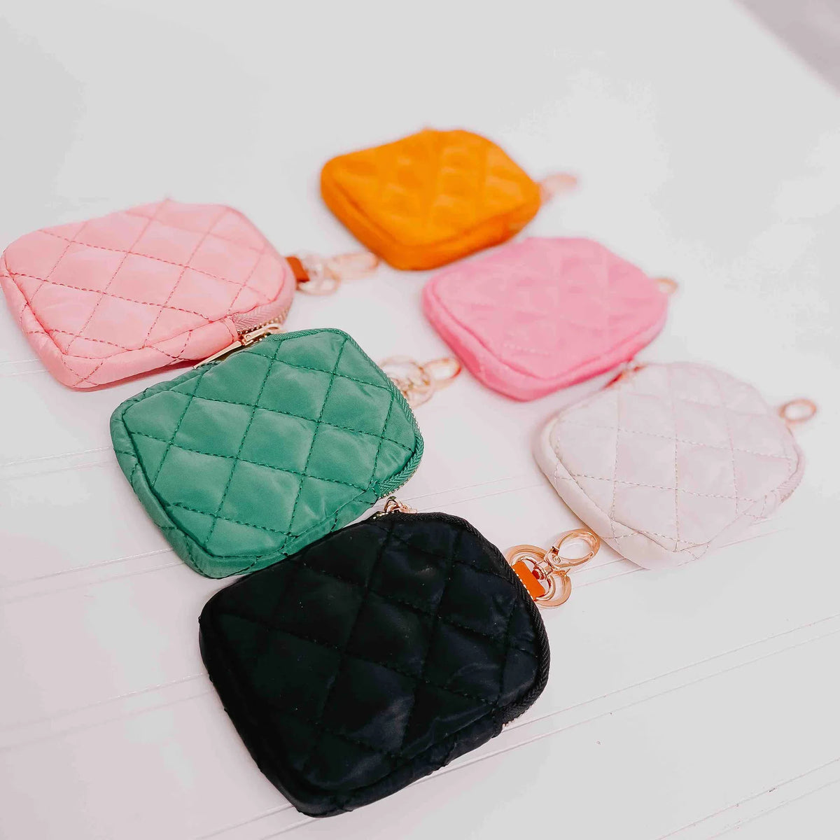 Gigi Clip On Pouch - Pink