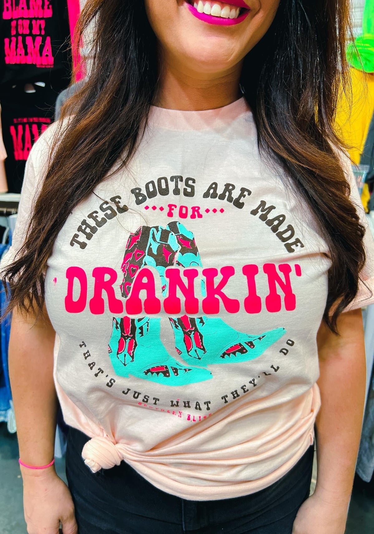 Boots Made For Drankin’ Graphic Tee