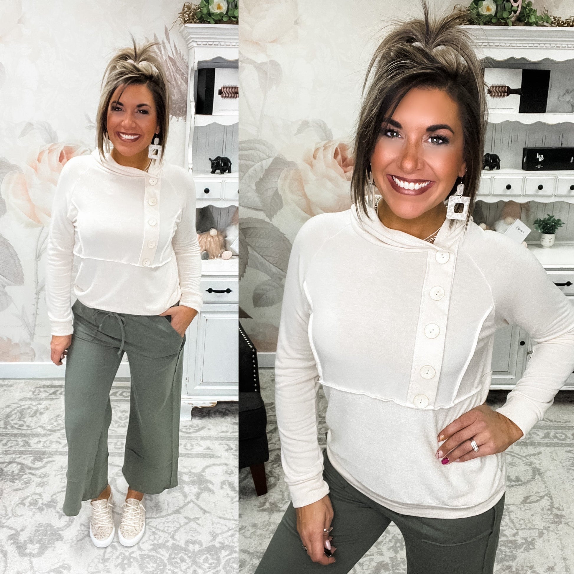 Feeling Good Wide Leg Crop Pant