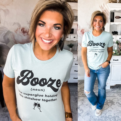 Booze Definition Graphic Tee