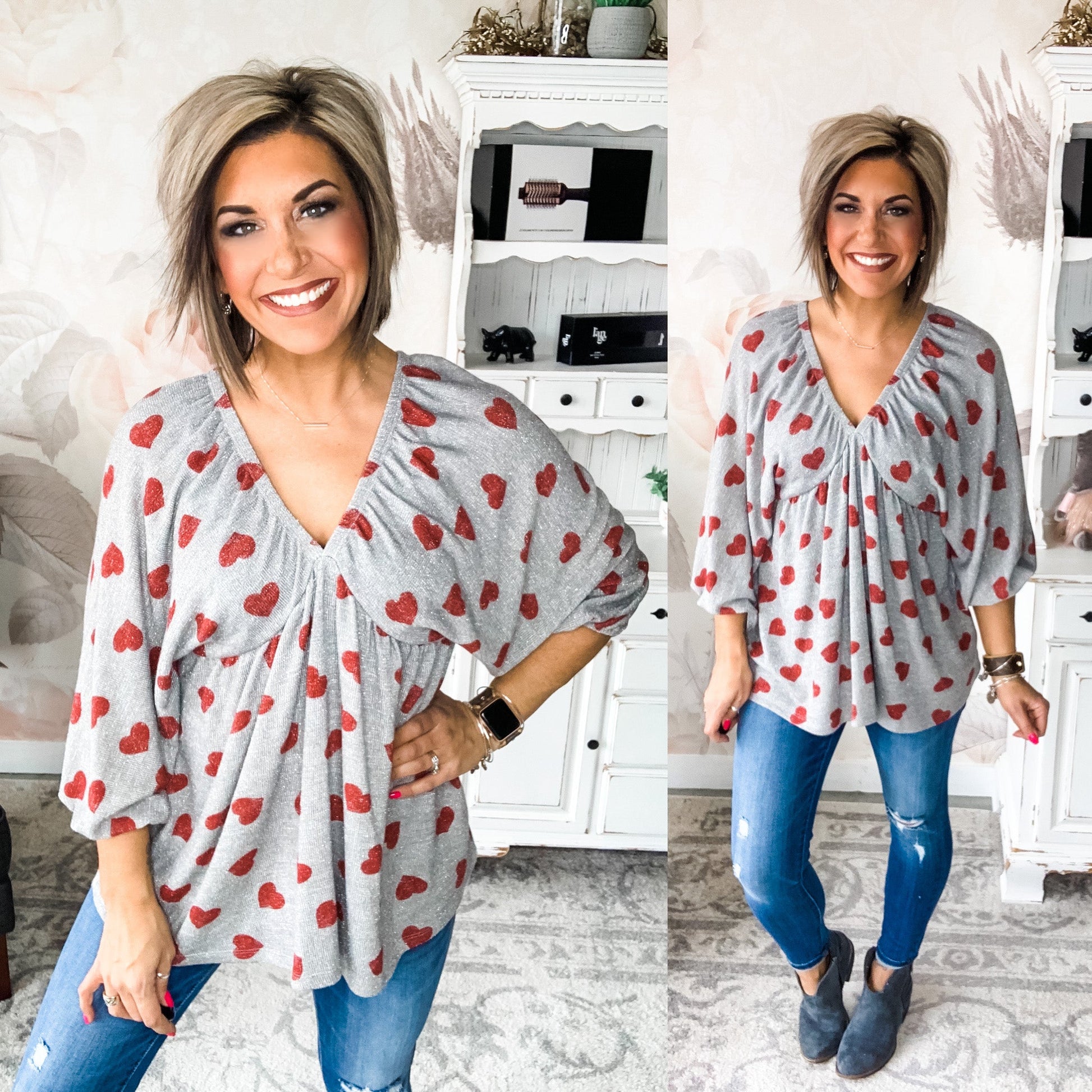 Hearts Full of Love Blouse