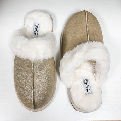 Deidre - Champagne Slipper