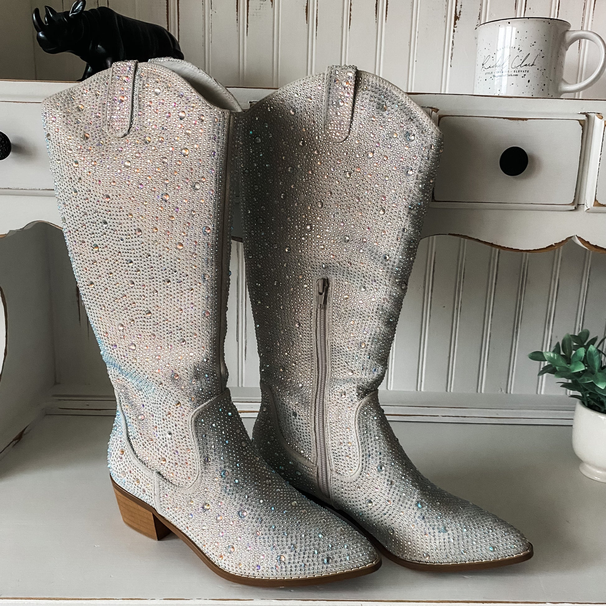 Kady Boot High - Silver
