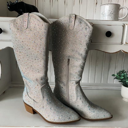 Kady Boot High - Silver