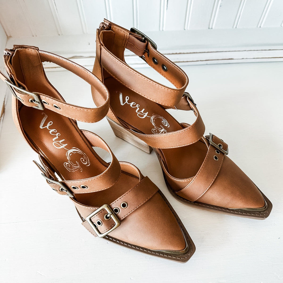Irina Heels - Tan