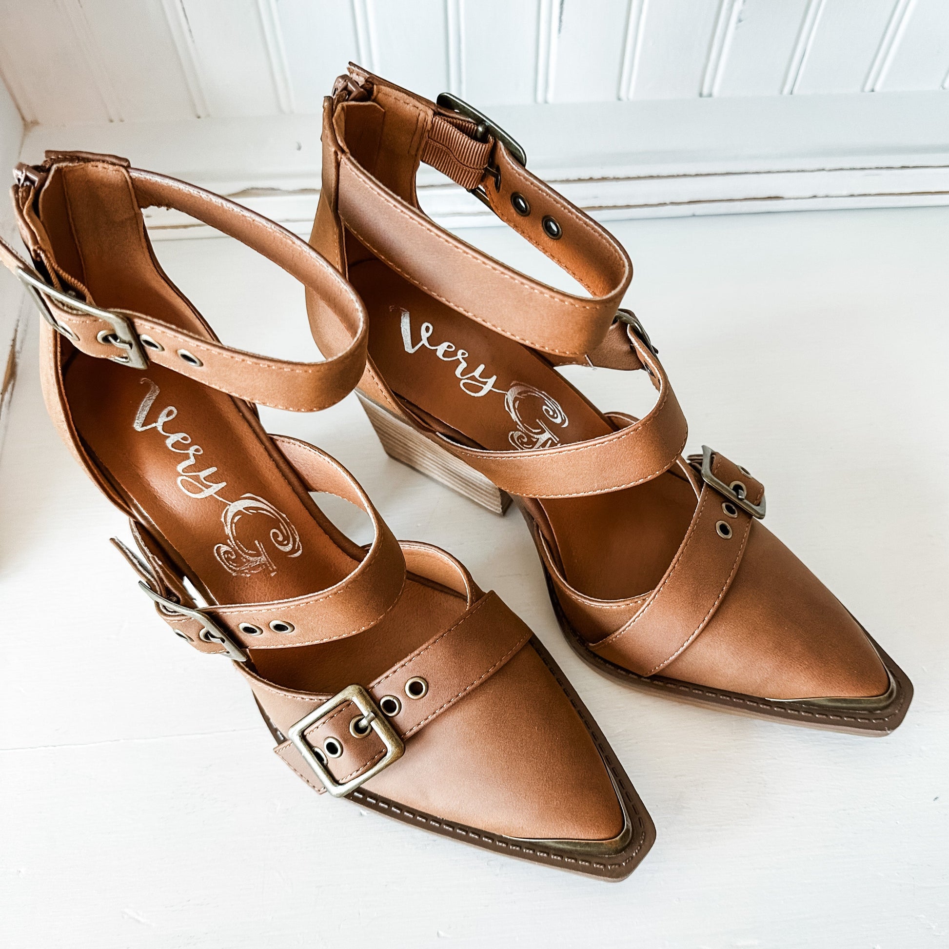 Irina Heels - Tan