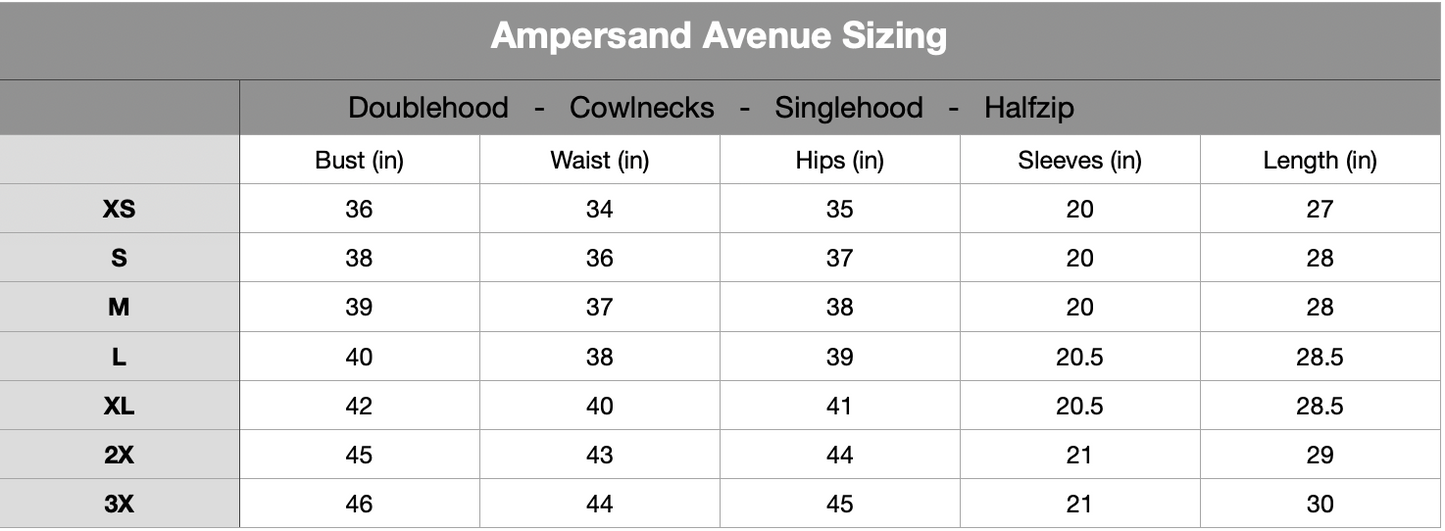 Ampersand Avenue Doublehood™ Sweatshirt - Lips Are Sealed