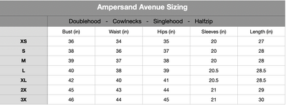Ampersand Avenue Doublehood™ Sweatshirt - Lips Are Sealed