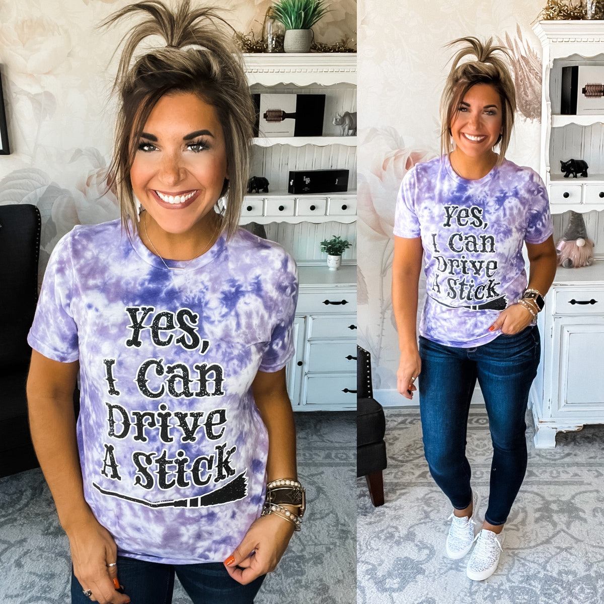 Drive a Stick Graphic Tee
