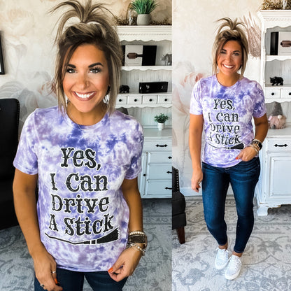 Drive a Stick Graphic Tee