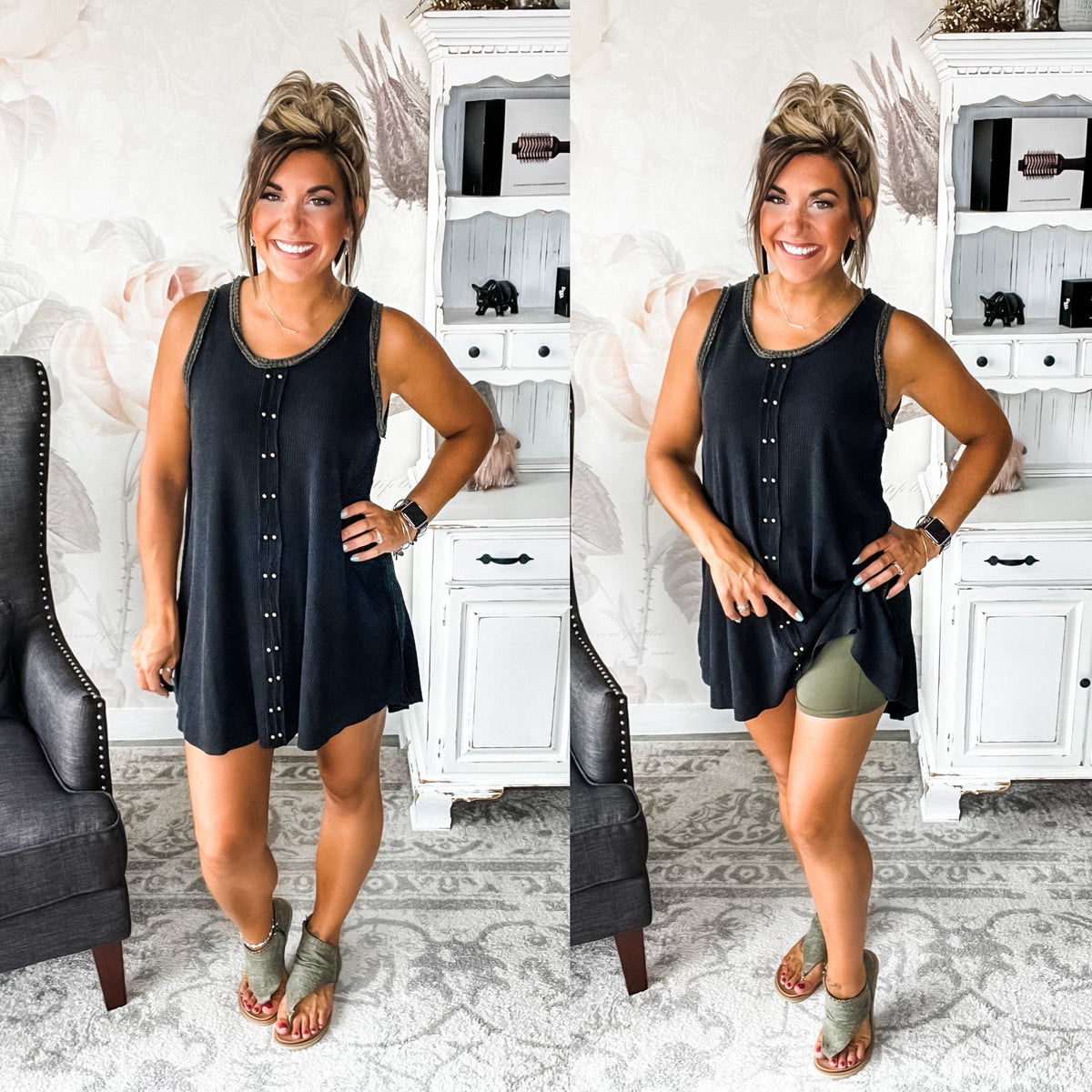 Make My Day Studded Dress