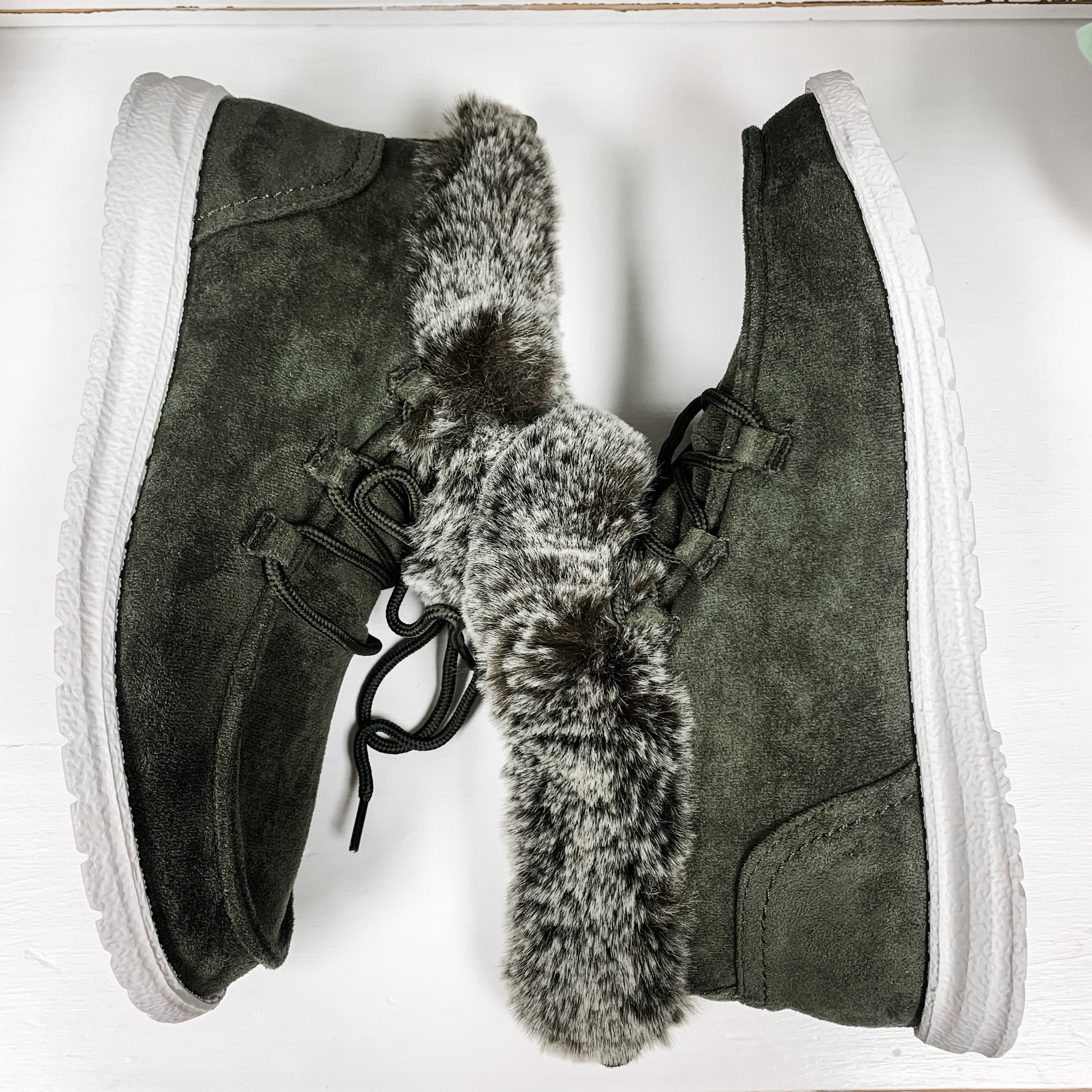 Farren Bootie - Khaki (aka Olive)