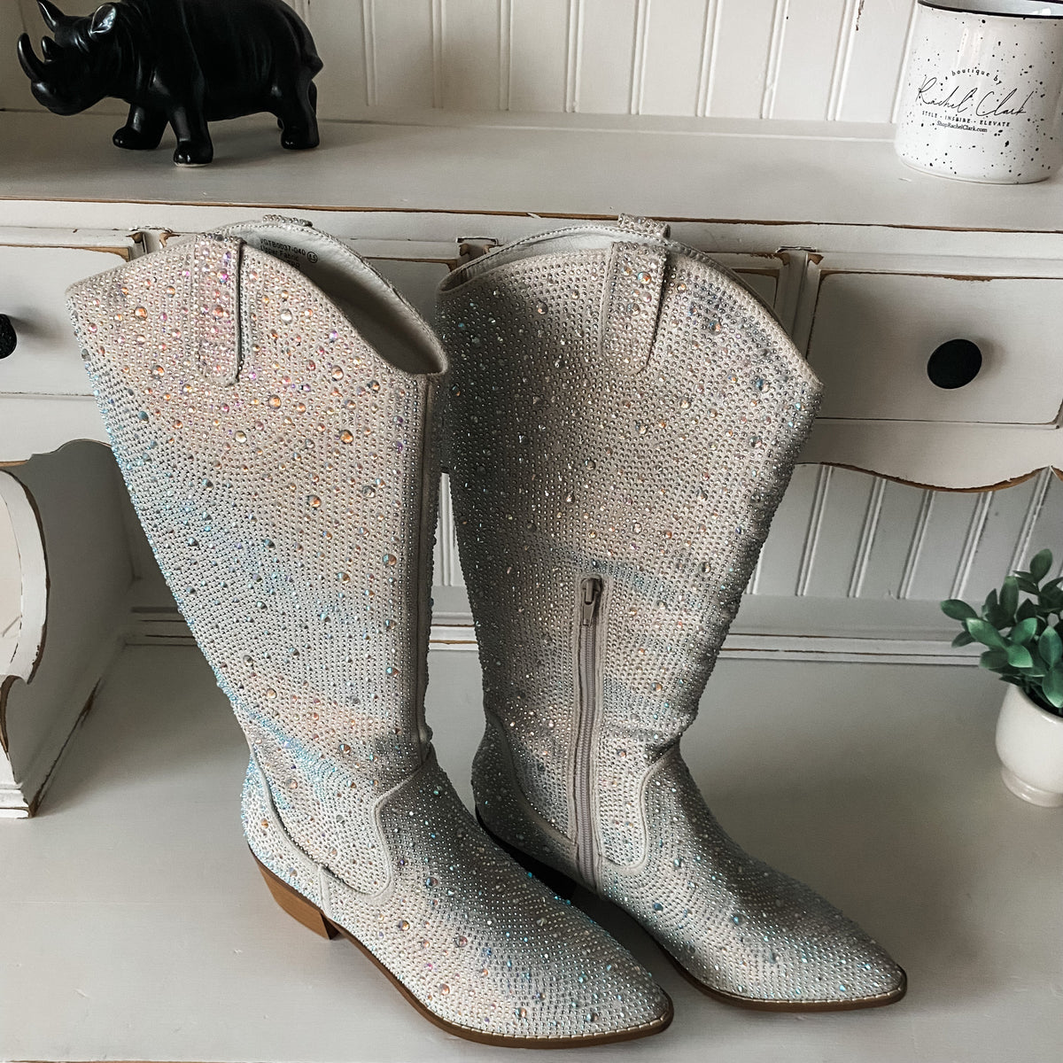 Kady Boot High - Silver