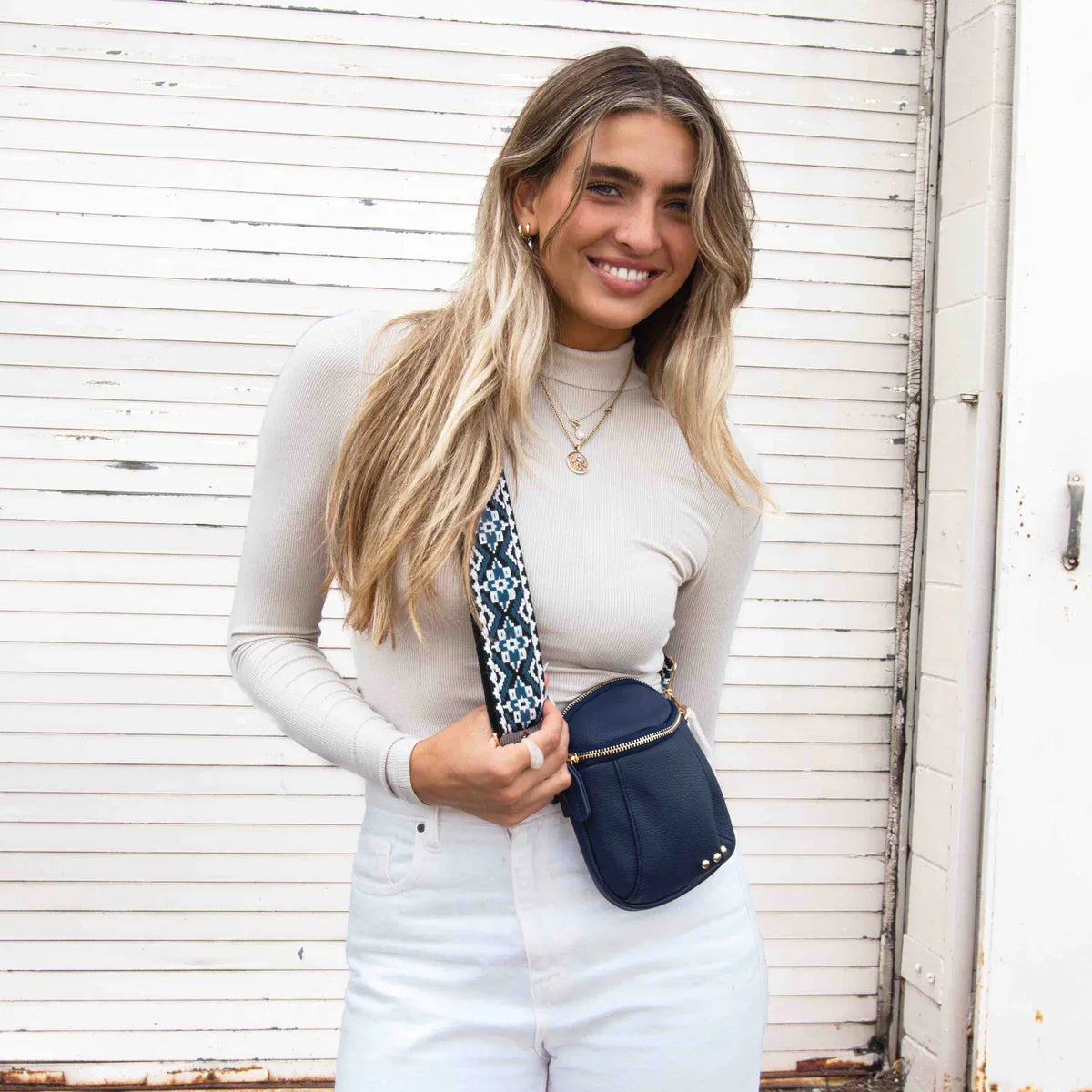 Ellie Crossbody Bag - Navy