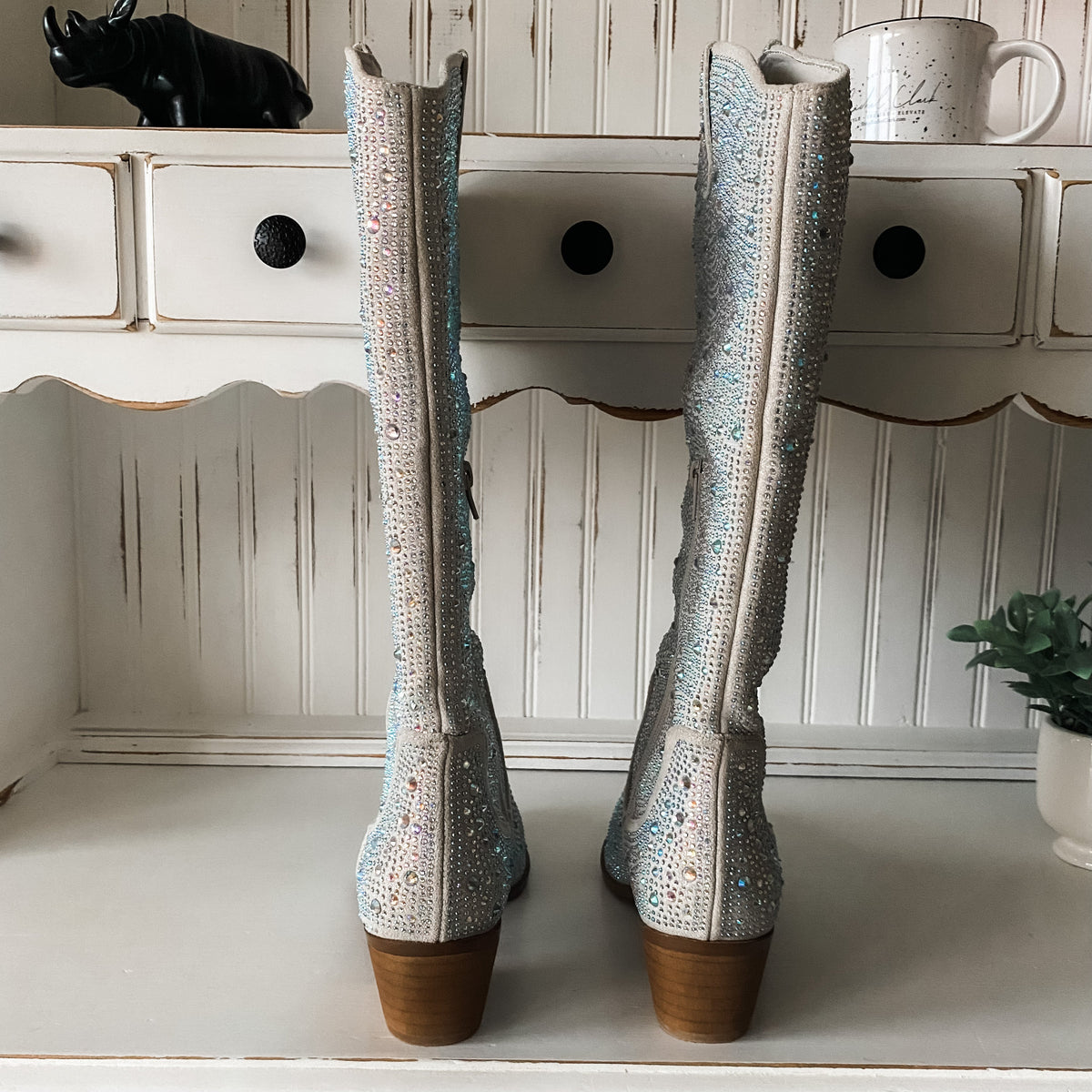 Kady Boot High - Silver