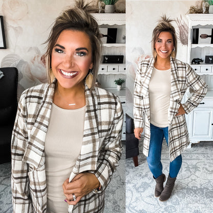 All Move On Puff Sleeve Top - Taupe