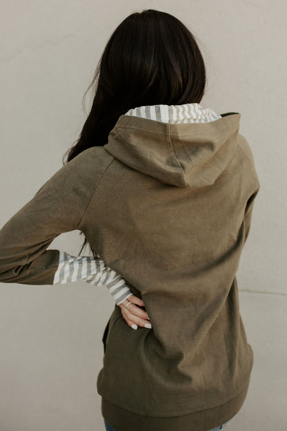 Ampersand Avenue Doublehood™ Sweatshirt - Between the Lines