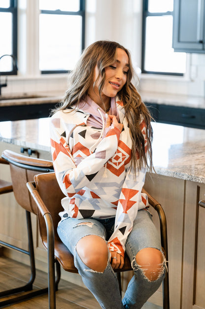 Ampersand Avenue Doublehood™ Sweatshirt - Feel the Sunset