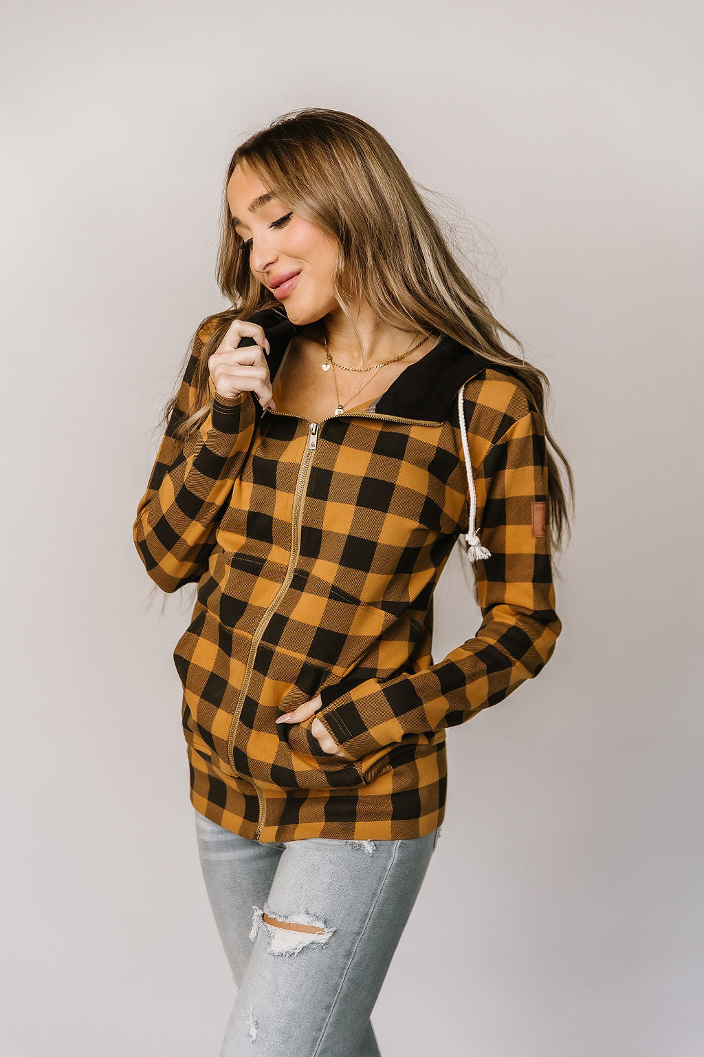 Ampersand Avenue Fullzip Sweatshirt Out of the Woods