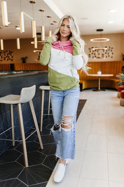 Ampersand Avenue 518 Denim - Heavy Distressed Wide Leg Crop Jeans