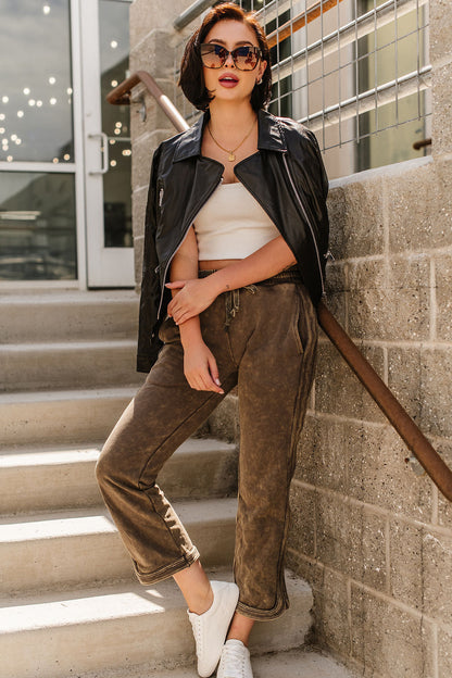 Ampersand Avenue Everyday Pant - Washed Olive