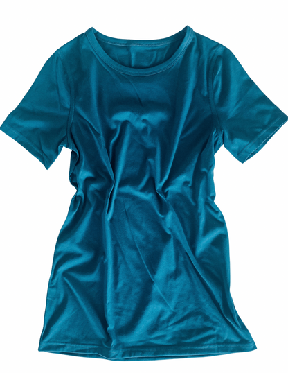 Ampersand Avenue Crew Neck Lulu Tee - Dark Blue