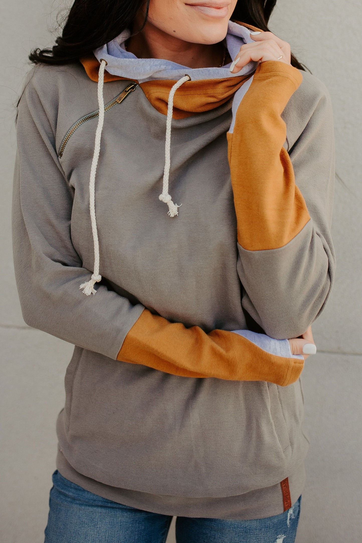 Ampersand Avenue Doublehood™ Sweatshirt - Harvest Glow