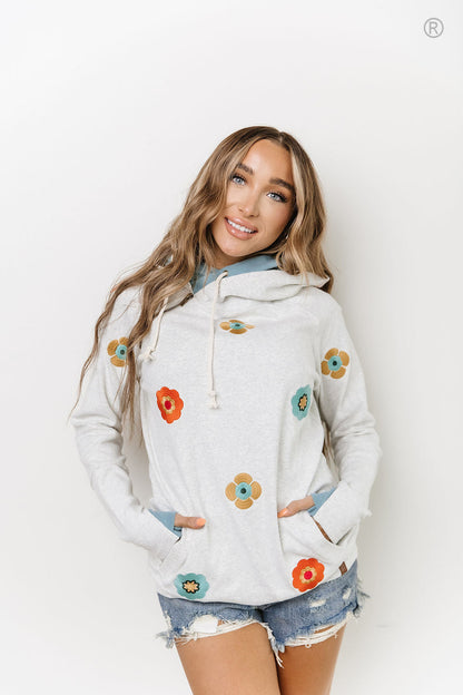 Ampersand Avenue Doublehood™ Sweatshirt - Spring Bloom