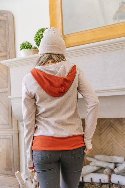 Ampersand Avenue - Halfzip Hoodie The Bright Side