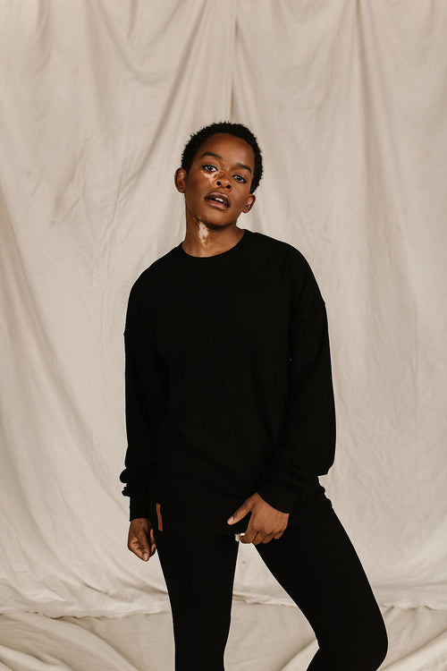 Ampersand Avenue Performance Fleece University Pullover - Poppy Seed