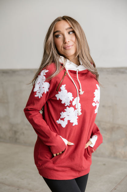 Ampersand Avenue Doublehood™ Sweatshirt - Charming Cherry