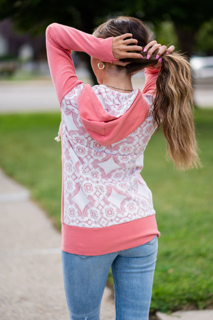 Ampersand Avenue - Halfzip Hoodie Burning Love