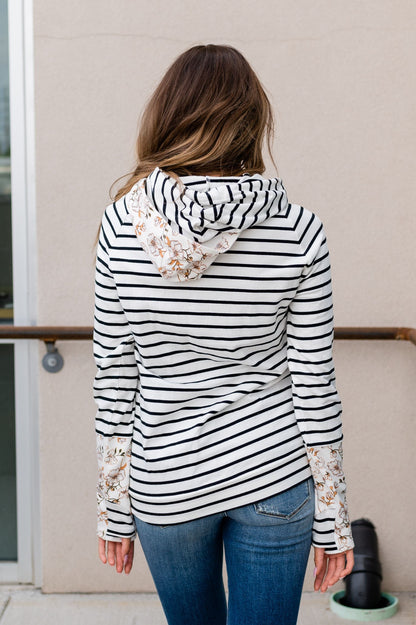 Ampersand Avenue Doublehood™ Sweatshirt - Bare With Me
